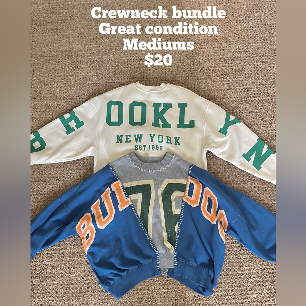 Brooklyn and Bulldogs Sweatshirts